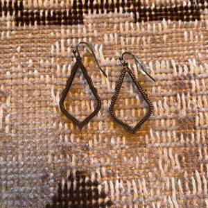 Kendra Scott Sophia Drop Earrings in Gunmetal
